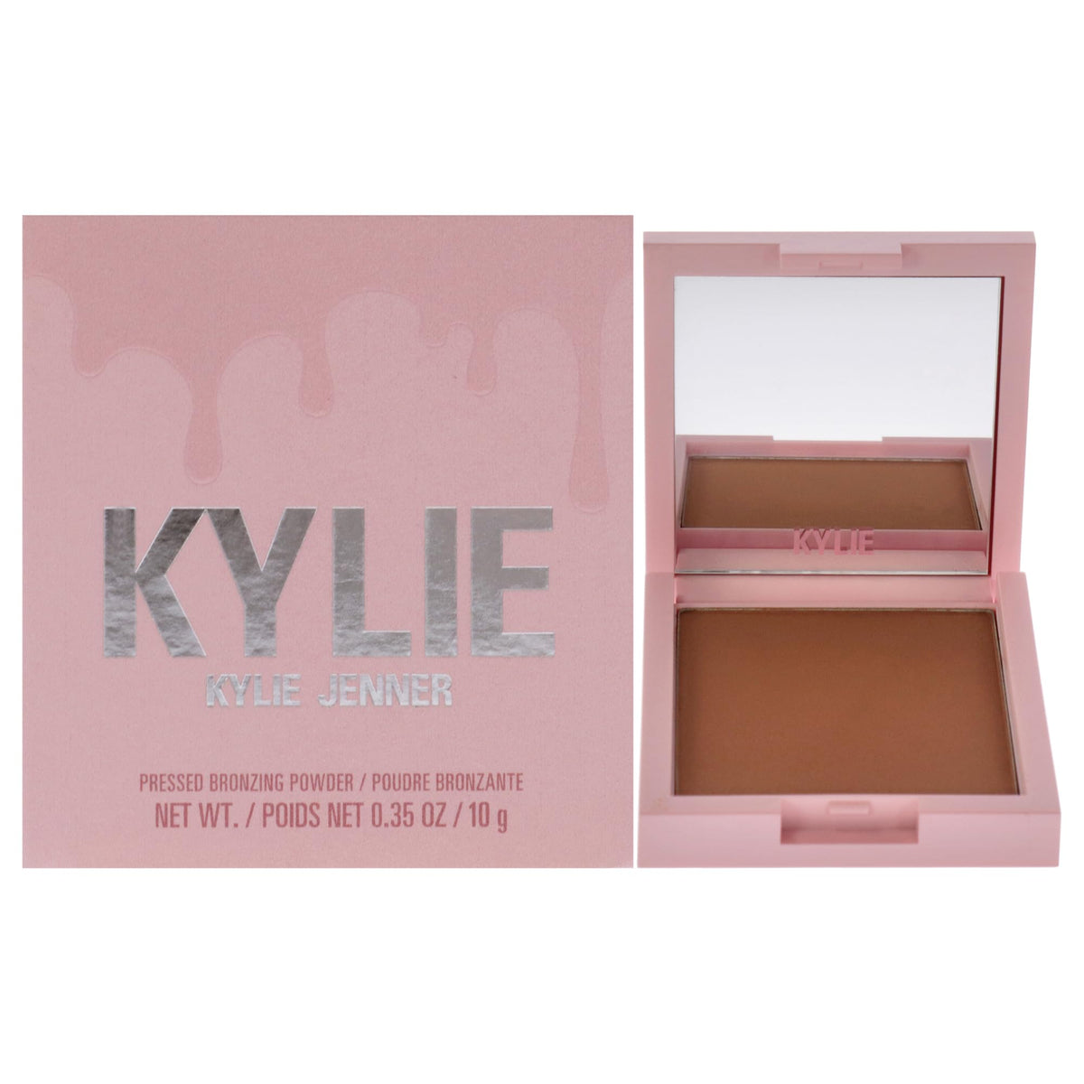 Kylie Cosmetics Pressed Bronzing Powder - Medium Warm Bronze, 0.35 Oz Bronzer For Women