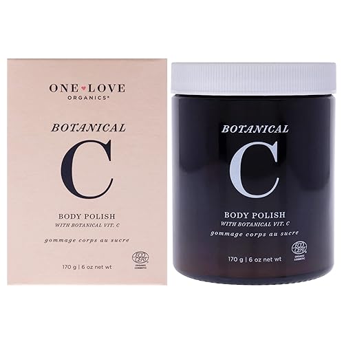 One Love Organics Botanical C Body Polish Exfoliator For Women, 6 Oz