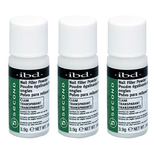 Ibd 5 Second Nail Filler Powder For Cracked & Damaged Nails, 4G, Pack Of 3