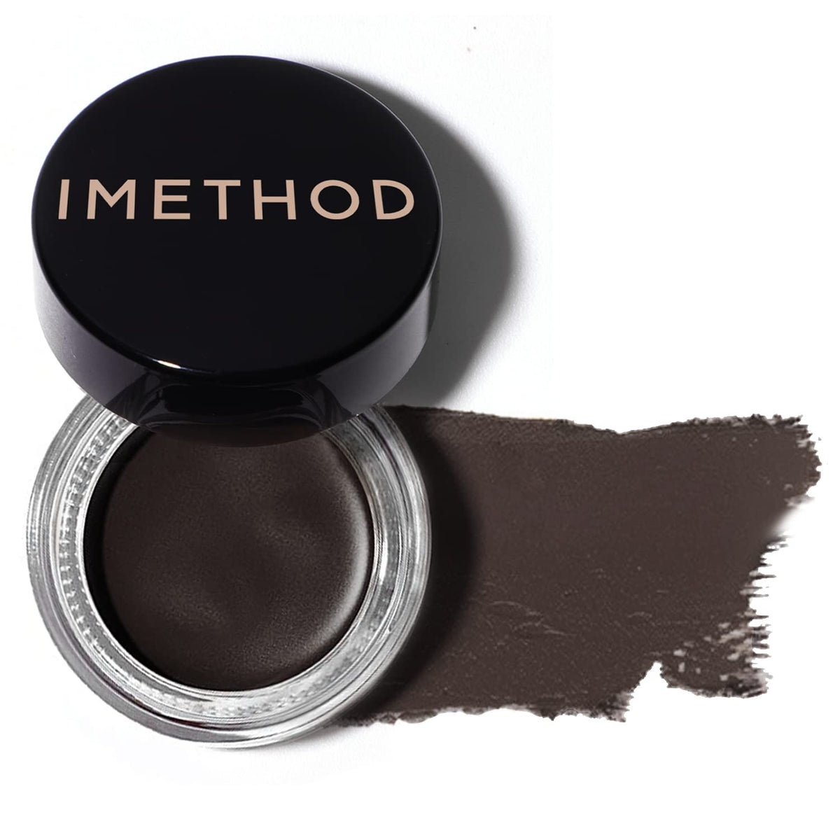 iMethod Dark Brown Eyebrow Pomade & Stencil Kit - Refill for Perfect Eyebrows, 1 Count