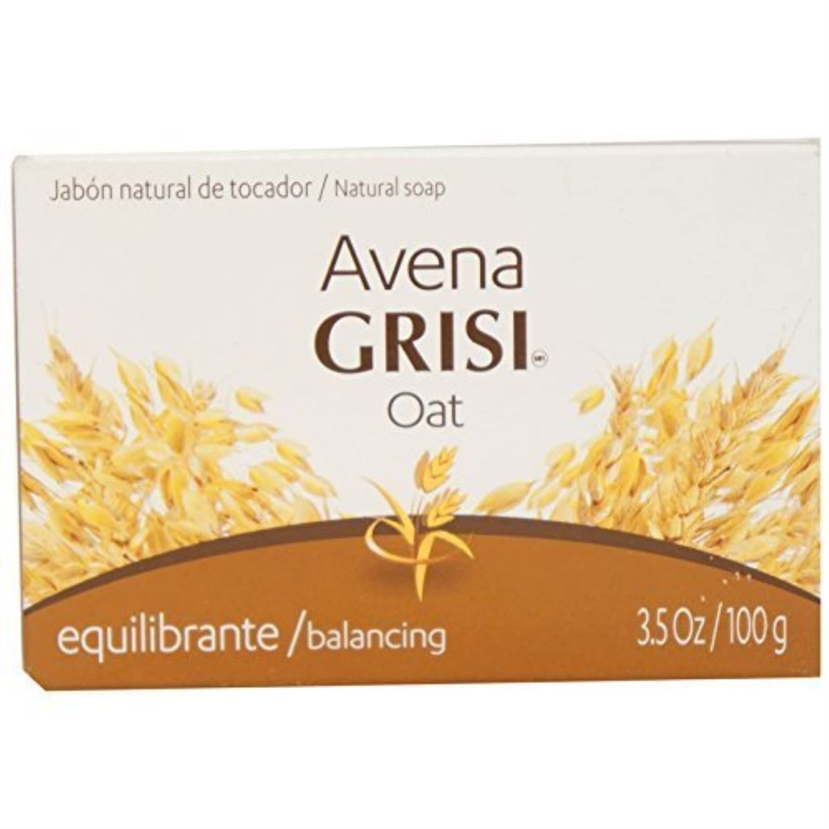 Grisi Oat Soap 6Pk - Moisturizing Jabon De Avena, 3.5 Oz Each - Natural Skincare