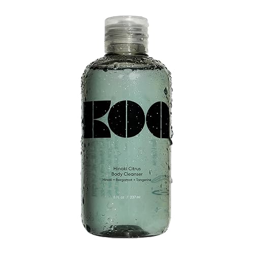 Koa Hinoki Citrus Shower Gel - Non-Drying Body Wash With White Ginger & Gardenia - 8 Oz