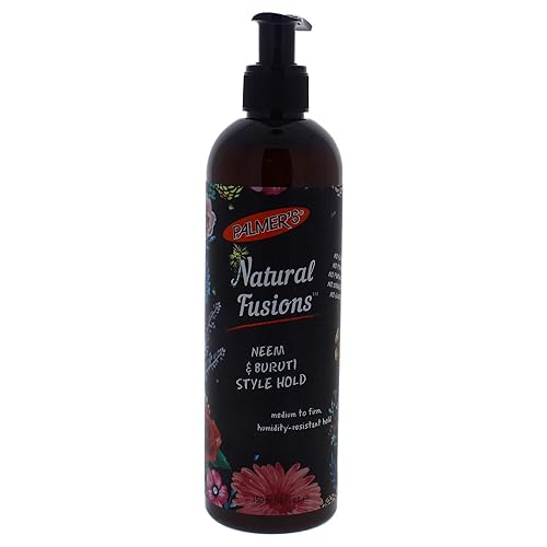 Palmer'S Natural Fusions Neem & Buruti Style Hold Hair Gel, 12 Fl Oz - Strong Hold