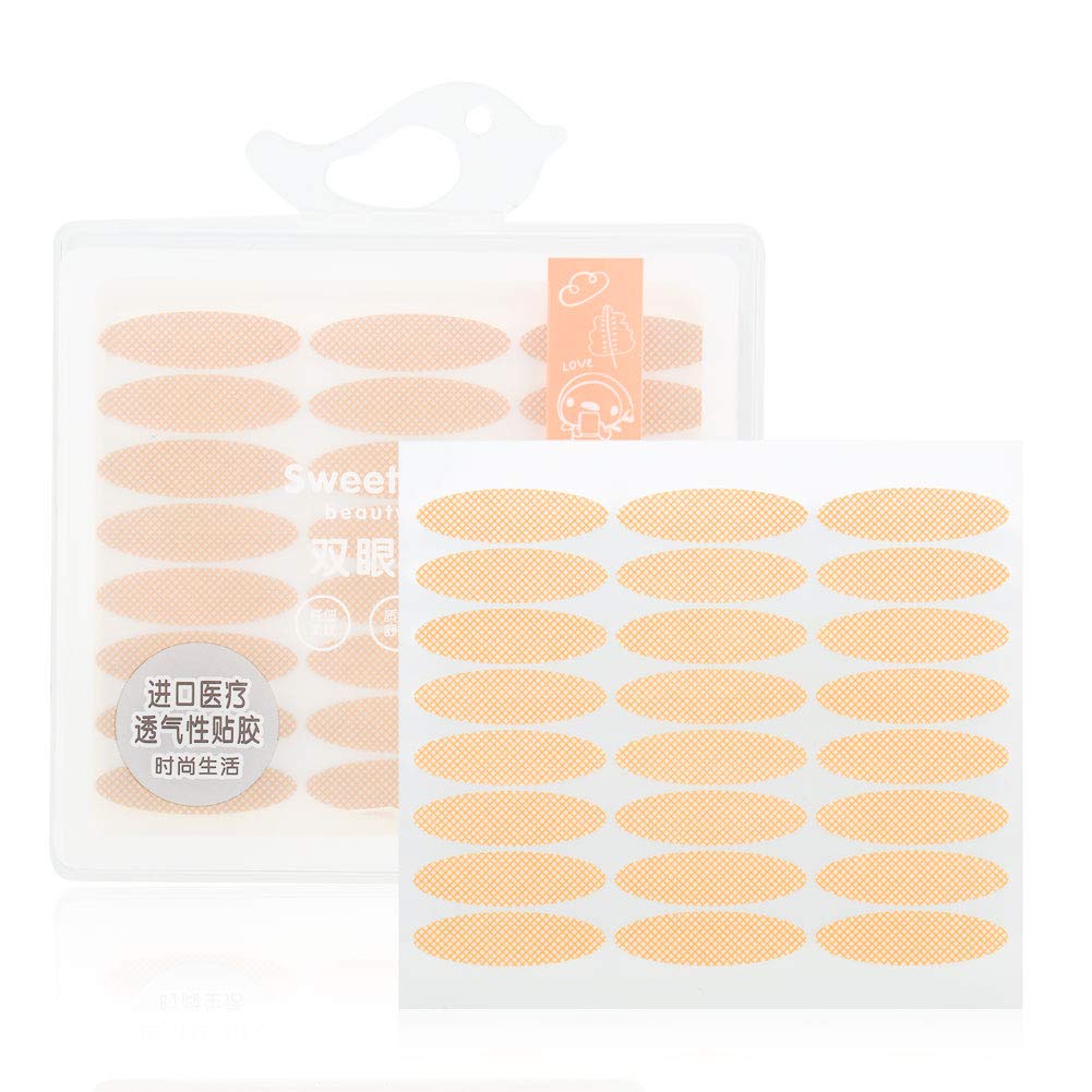 Pormasbenzer Lace Invisible Sticky Eyelid Tape - 120 Pairs For Instant Lift & Eye Enhancement