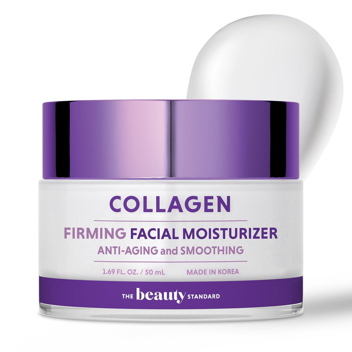 The Beauty Standard Collagen Daily Face Moisturizer - Anti-Aging, Hydrating, 2 Pack, 1.69 Fl Oz