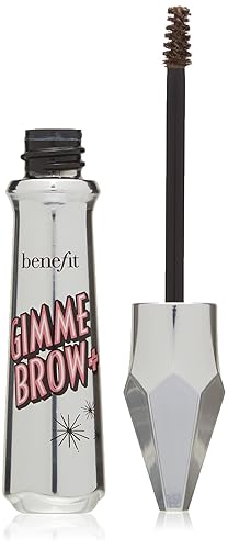 Benefit Gimme Brow+ Volumizing Fiber Gel, Medium Neutral Light Brown, 0.05 Fl Oz