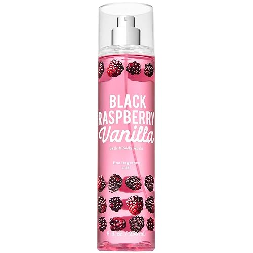 Bath & Body Works Fine Fragrance Mist Black Raspberry Vanilla 8 Fl Oz - Original Scent