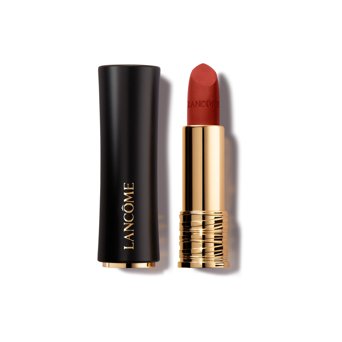 Lancôme L'Absolu Rouge Drama Matte Lipstick, 196 French Touch - Bold, Hydrating, Long-Lasting