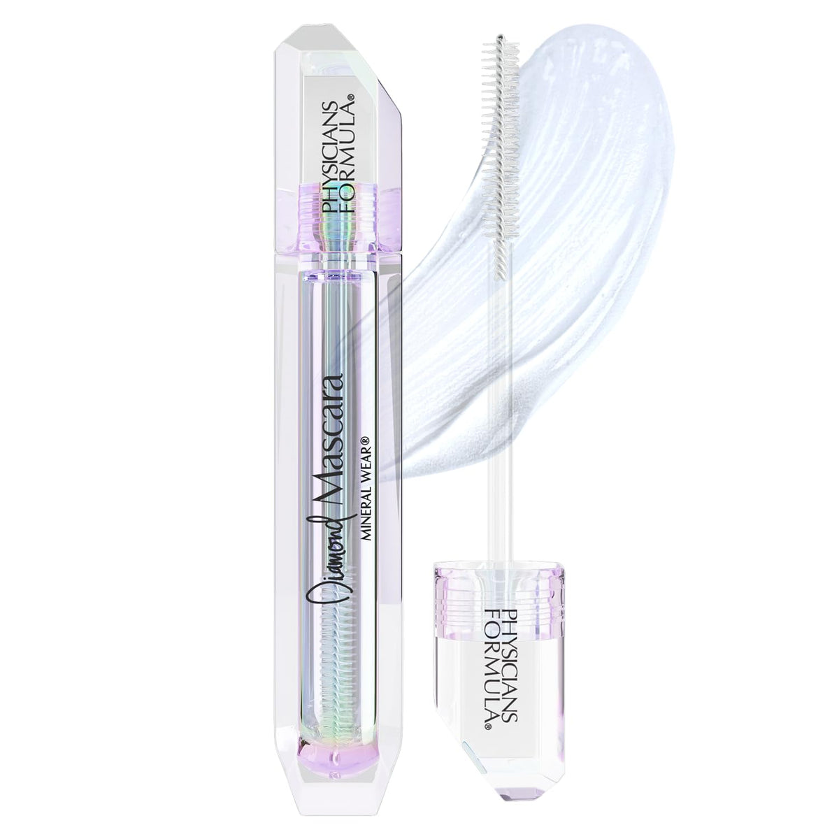 Physicians Formula Mineral Wear Diamond Mascara & Brow Gel, Clear Diamond, 0.32 Fl Oz