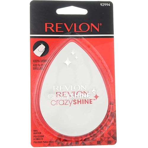 Revlon Crazy Shine Nail Buffer - 1 Count For Brilliant, Smooth Nails