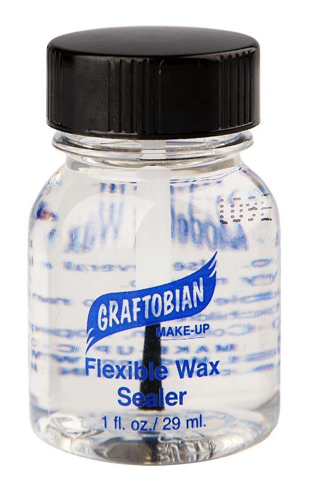 Graftobian Special Effects Wax Sealer - Transparent 1 Oz For Makeup And Prosthetics