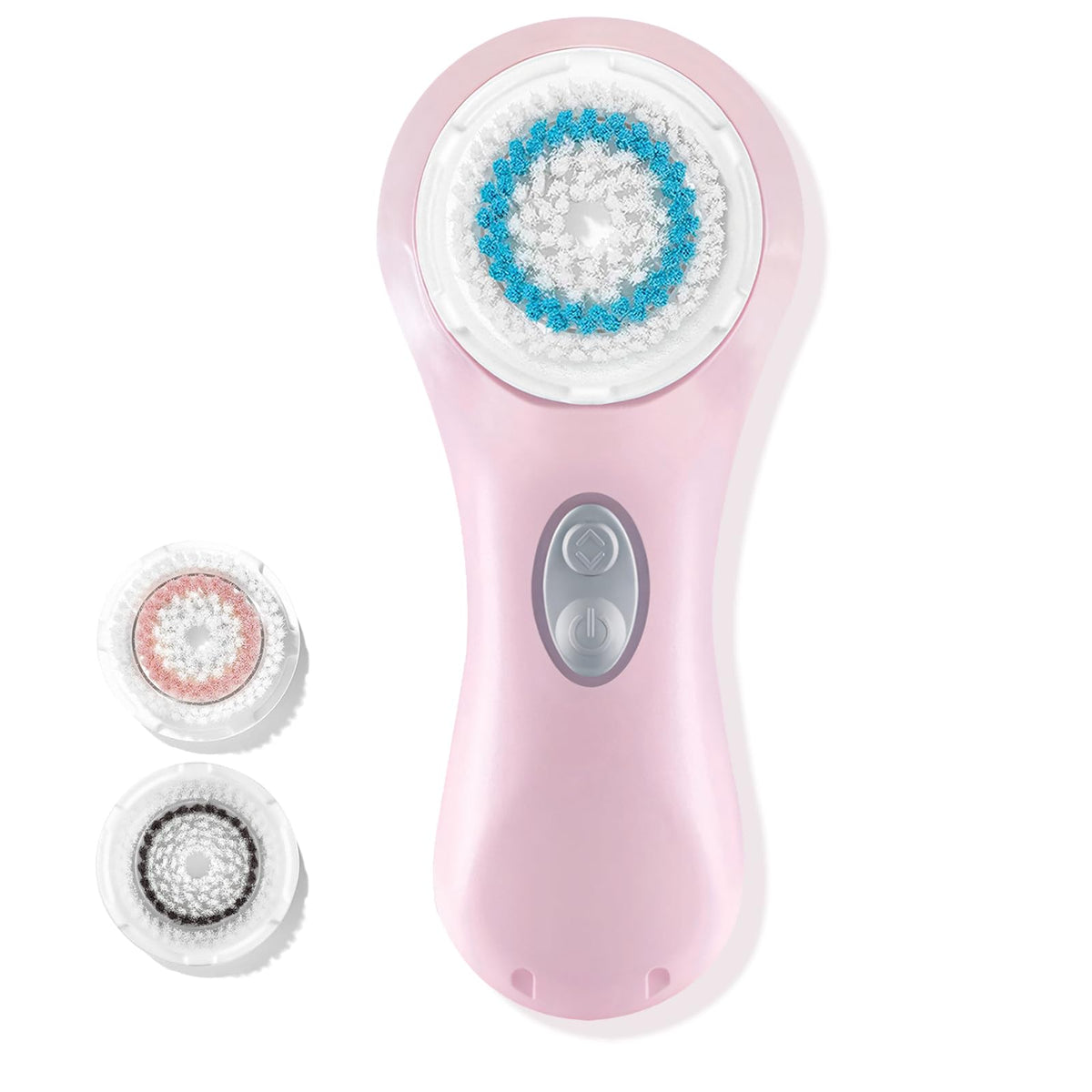 Microtree Sonic Facial Cleansing Brush - Waterproof, Rechargeable, Exfoliating, Pink