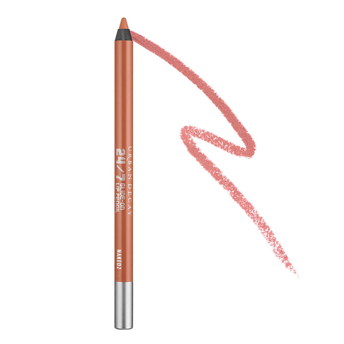 Urban Decay 24/7 Glide-On Waterproof Lip Pencil - Naked2 Medium Beige Nude, Longwearing, Moisturizing