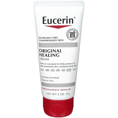 Eucerin Original Healing Rich Creme - 2 Oz (Pack Of 3) For Dry Skin Relief