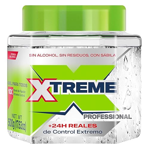 Wetline Xtreme Professional Extra Hold Styling Gel, 17.63oz - Maximum Hold Hair Gel