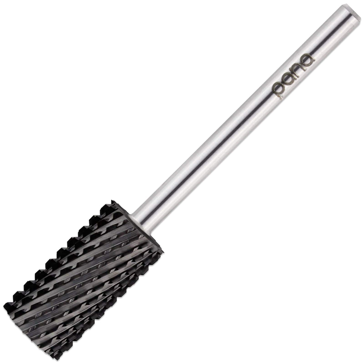 Pana Large Barrel Dlc Black Carbide Nail Drill Bit - Extra Coarse 3/32&quot; Shank For Dremel