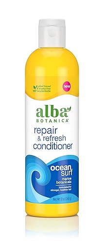 Alba Botanica Ocean Surf Repair & Refresh Conditioner, 12 Fl Oz, Moisturizing Hair Care