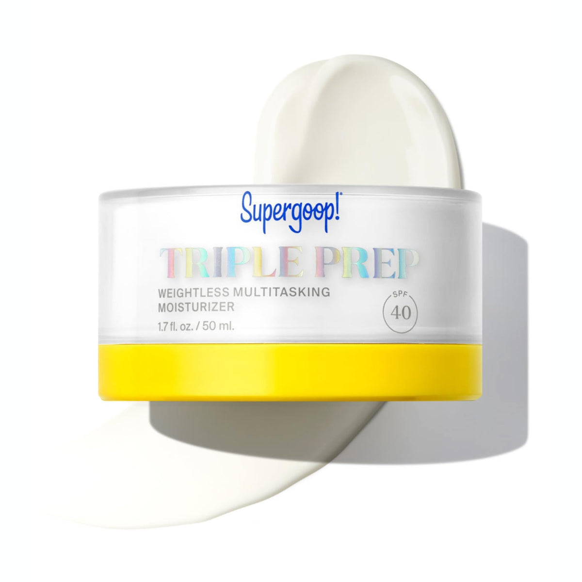 Supergoop! Triple Prep Moisturizer Spf 40 - Hydrating Face Sunscreen For Normal To Oily Skin