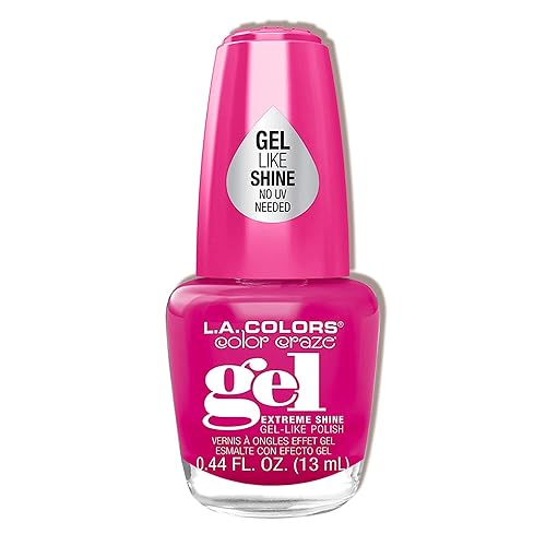 La Colors Gel Nail Enamel - Magical, 0.44 Fl Oz, Beauty 21 Cosmetics, Gel Finish