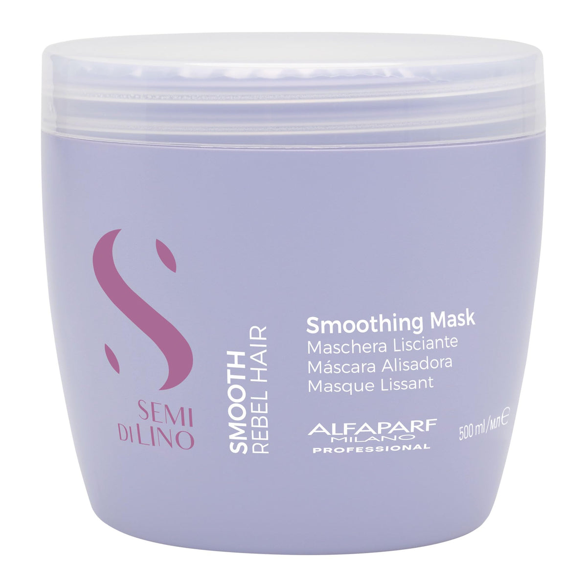 Alfaparf Milano Smooth Mask For Frizzy Hair - Intensive Detangling Treatment, 16.9 Fl. Oz.