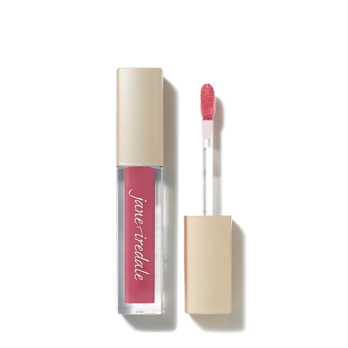 Jane Iredale Colorluxe High Impact Lip Glaze - Flush, 0.17 Fl Oz, Hydrating Lip Gloss