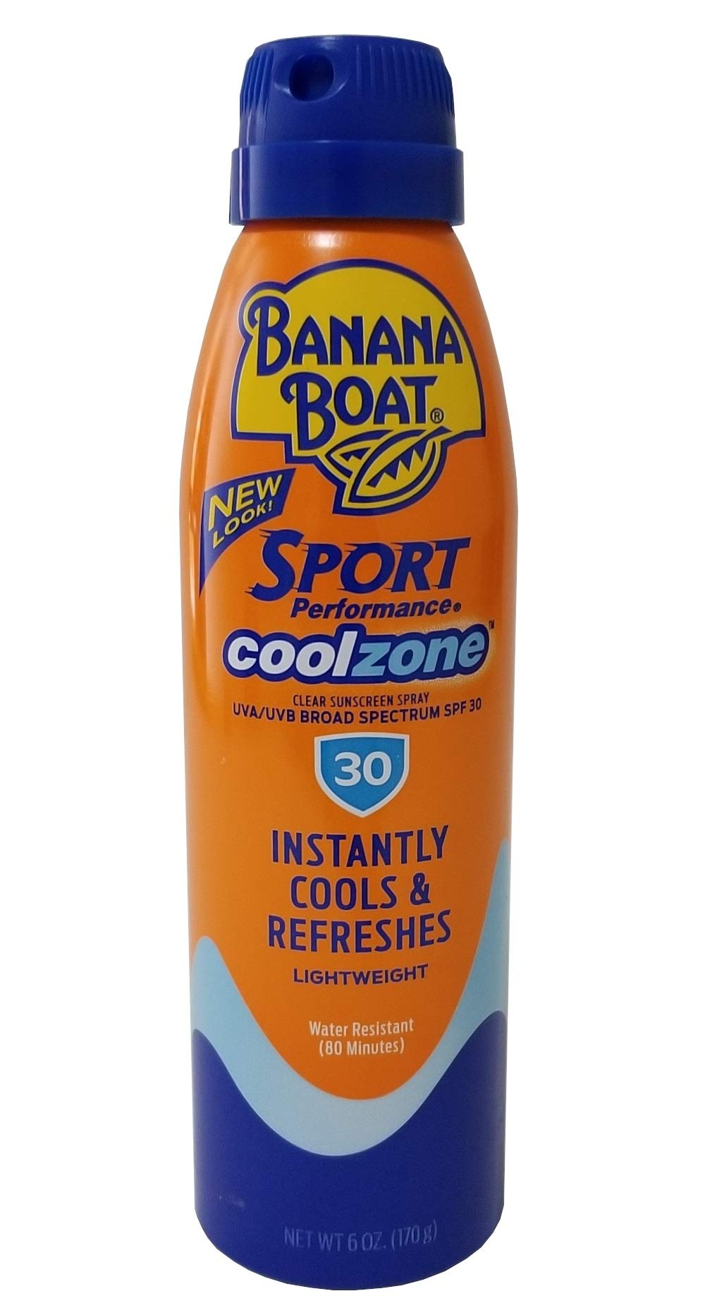 Banana Boat Spf 50+ Sport Coolzone Spray, 6 Oz - Pack Of 3, Sunscreen For Active Outdoor Use