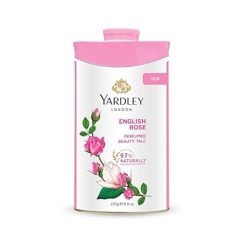 Yardley London English Rose Talcum Powder 100Gm - Deodorizing Body Powder, 3.5Oz