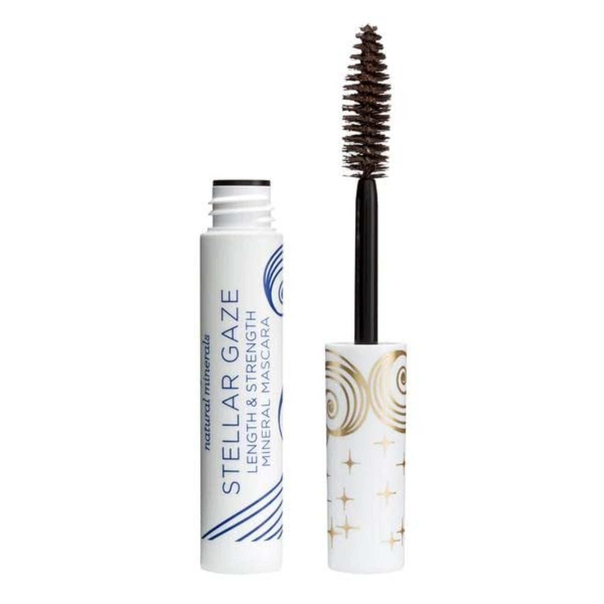 Pacifica Stellar Gaze Length & Strength Mineral Mascara, Black, 0.25 Fl Oz