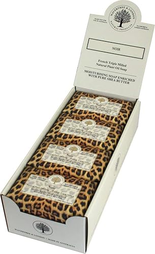 Wavertree & London Noir Scented Soap Bars, 8X7Oz Moisturizing Triple Milled With Shea Butter