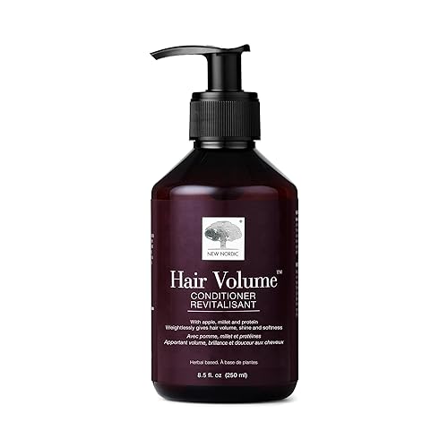 New Nordic Hair Volume Conditioner - Vegan, Hydrating, Volumizing, 8.5 Fl Oz