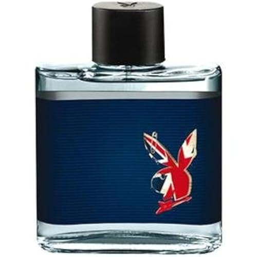 Playboy London Eau De Toilette Spray for Men, 100ml/3.4 Oz - Fresh, Masculine Fragrance, Perfect for Daily Wear