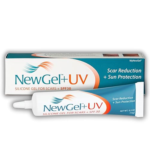 Mynewgel Plus Uv Silicone Scar Gel With Spf30 - 15G For Old & New Scars, Protects From Uv Rays