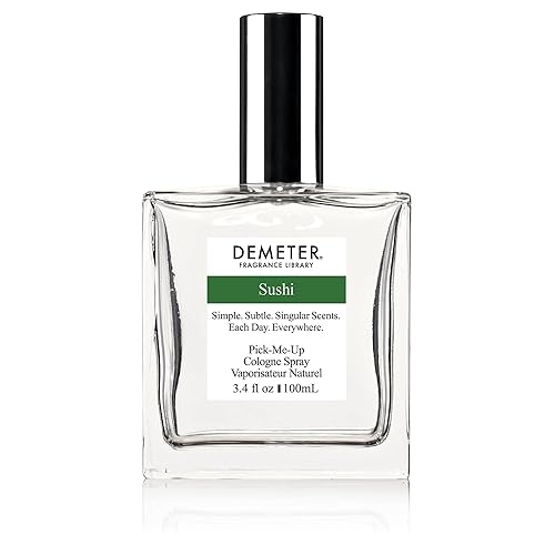 Demeter Fragrance Library Sushi Cologne Spray, 3.4 Fl Oz - Unique Scent For All Occasions