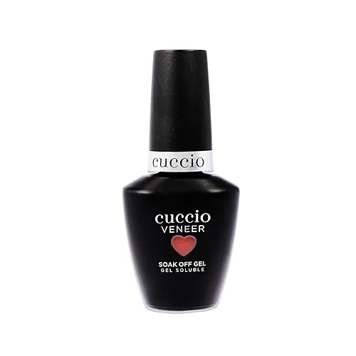 Cuccio Colour Veneer Hot Chocolate Gel Nail Polish - Triple Pigmentation, 0.44 Fl Oz