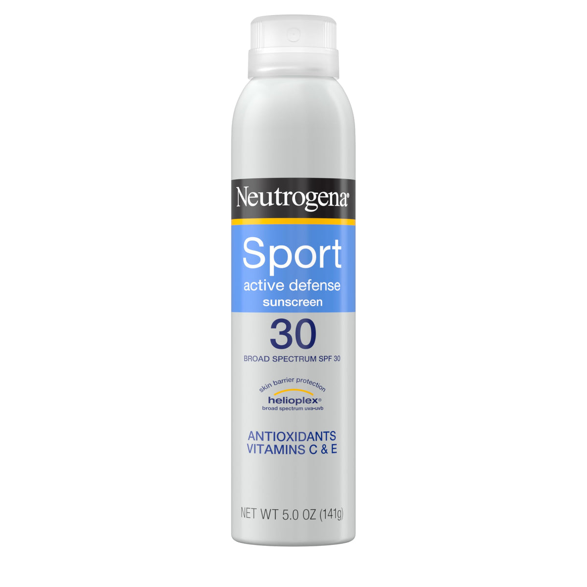 Neutrogena Sport Active Defense Spf 30 Sunscreen Spray, Water Resistant, 5 Oz