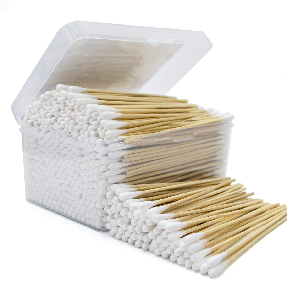 Guntechkit 500/1000Ct 6'' Lint Free Cotton Swabs - Ideal For Gun Cleaning, Makeup & More