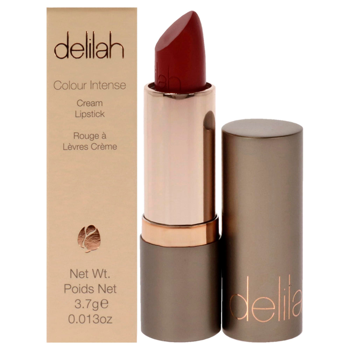 Delilah Colour Intense Cream Lipstick - Floozy, Hydrating, Long Lasting, Vegan, 3.7g