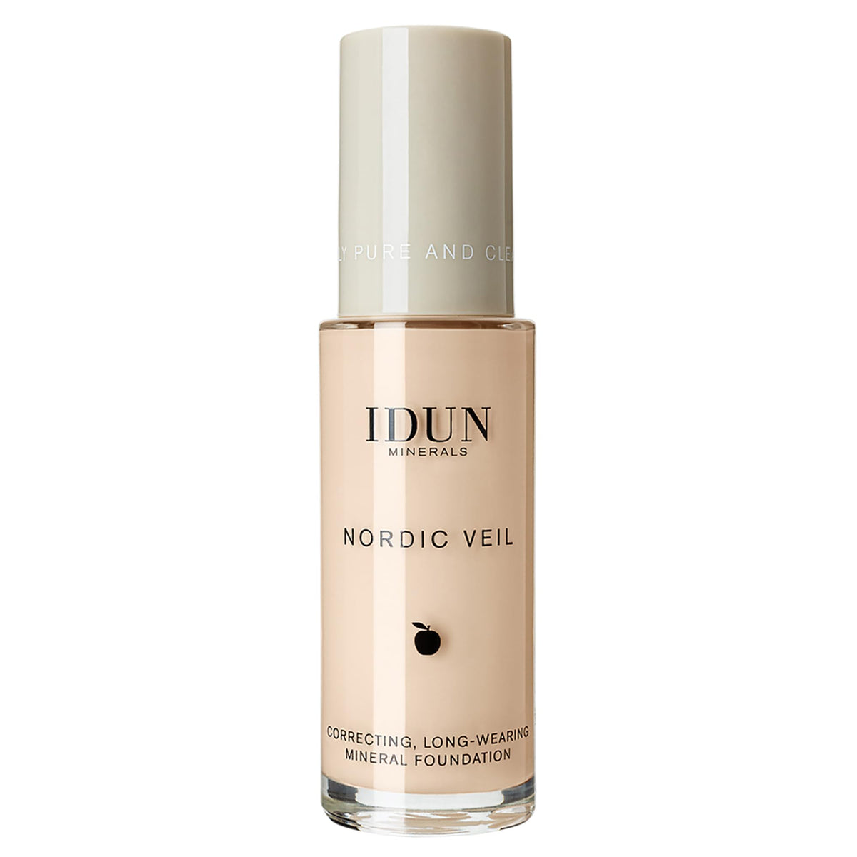 IDUN Minerals Liquid Foundation Nordic Veil  Saga  Full Coverage  Long Lasting  Matte Finish for Normal to Oily Skin  Purified M