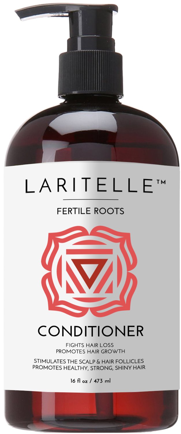 Laritelle Organic Anti-Thinning Conditioner 16Oz - Strengthens & Promotes Hair Growth With Ayurvedic Herbs