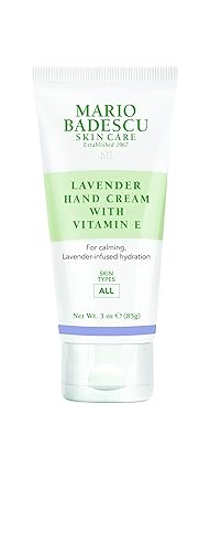 Mario Badescu Lavender Hand Cream, Non-Greasy, Fast-Absorbing, 3 Oz For Dry Hands