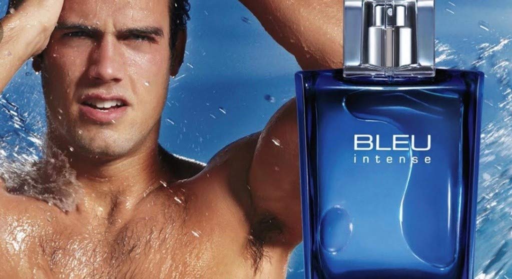 L'Bel Bleu Intense For Men Eau De Toilette 3.4 Oz - Made In Colombia Perfume