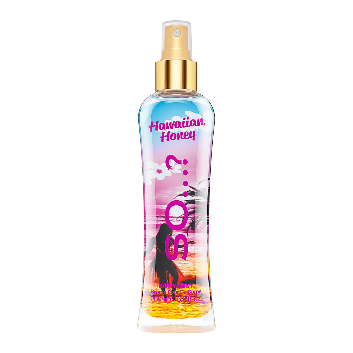 So...? Hawaiian Honey Body Mist - Floral & Vanilla Perfume for Women - Long Lasting 6.9 oz Body Spray - Ideal Gift for Her