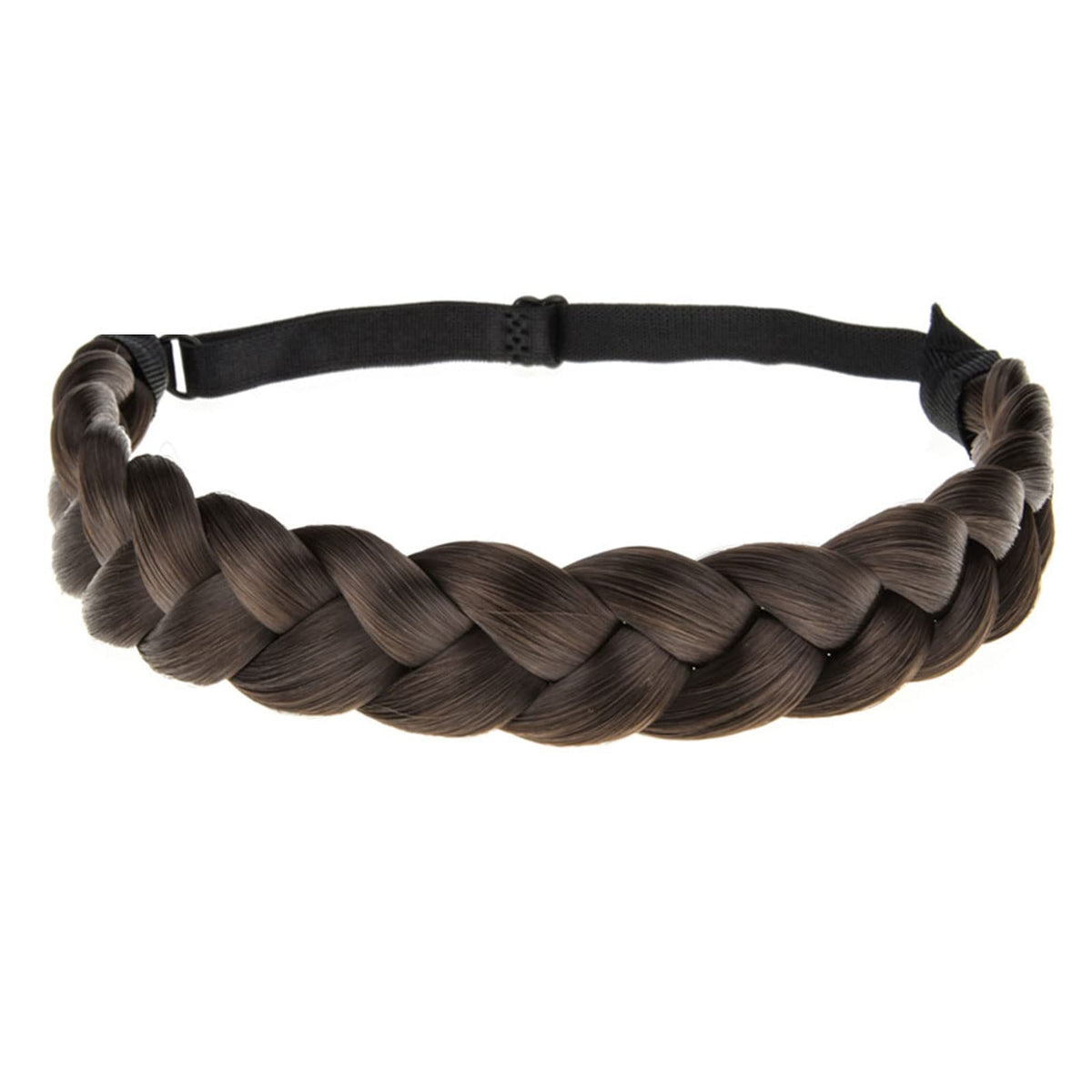 TOECWEGR 3-Strand Synthetic Braided Hair Headband - Fashion Hair Accessory for Girls