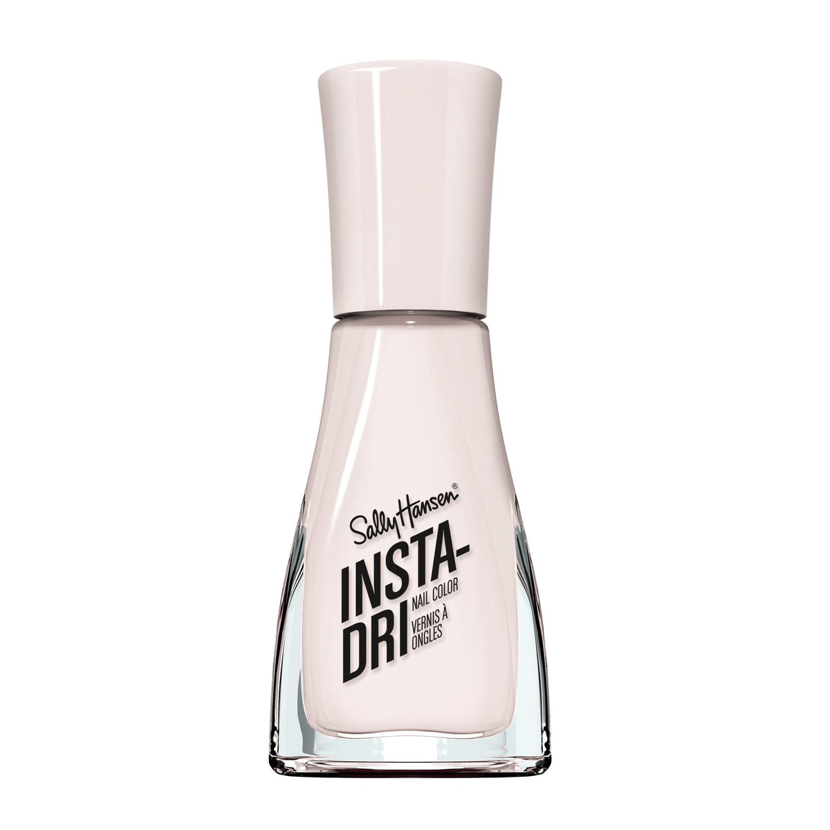 Sally Hansen InstaDri Pink Pursuit  Color Nail Polish  Quick Dry   Pink Nail Polish  Dries in 60 Seconds  Contoured Brush  No S