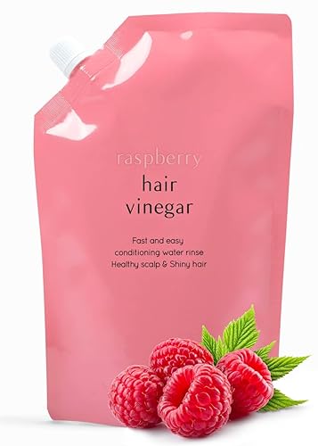 A'Pieu Raspberry Hair Vinegar Rinse Refill 13.6 Fl Oz - Scalp Treatment & Shine, Dandruff