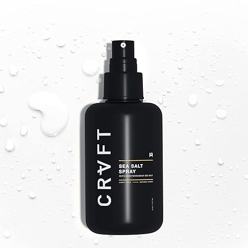 CRVFT Sea Salt Spray 6oz - Light Hold, Natural Finish, Volume & Texture - Hair Craft Co.