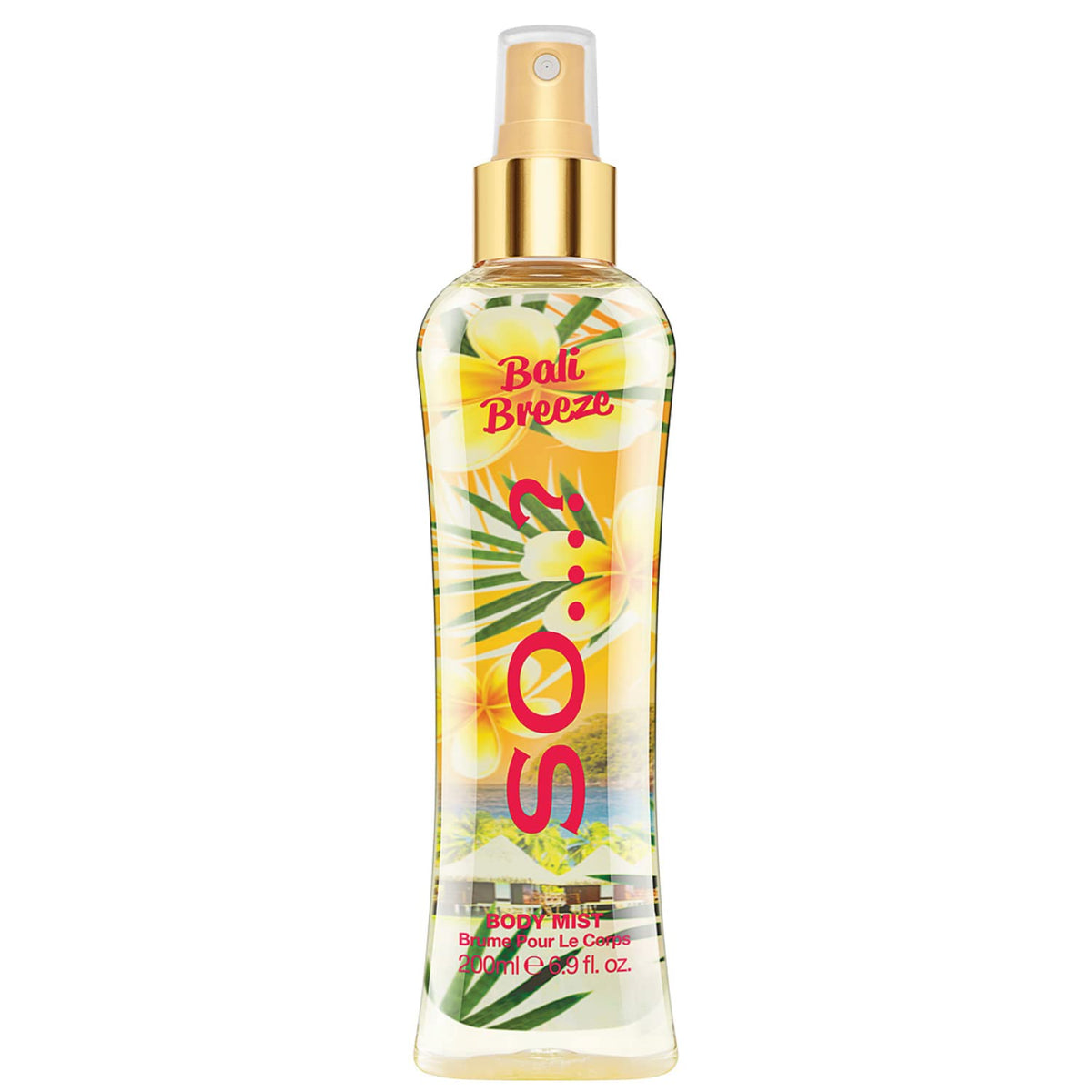 So Bali Breeze Body Mist  Perfume for Women with Tropical Aroma  Body Spray for Women with Coconut  Almond and Vanilla Notes 