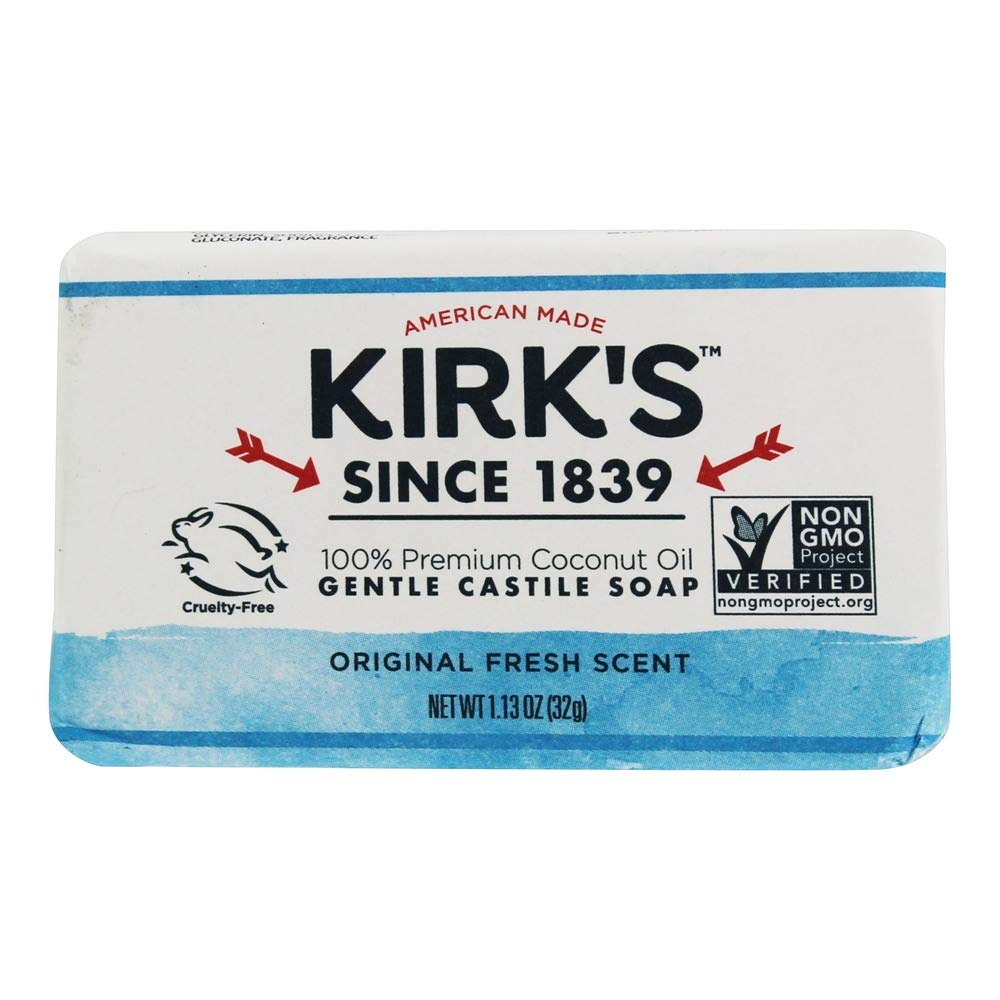 Kirks Soap Castile Orig Trvl Sz