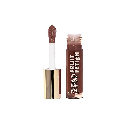 Milani Fruit Fetish Lip Oil - Coco Cacao, Hydrating Lip Gloss, 1 Count