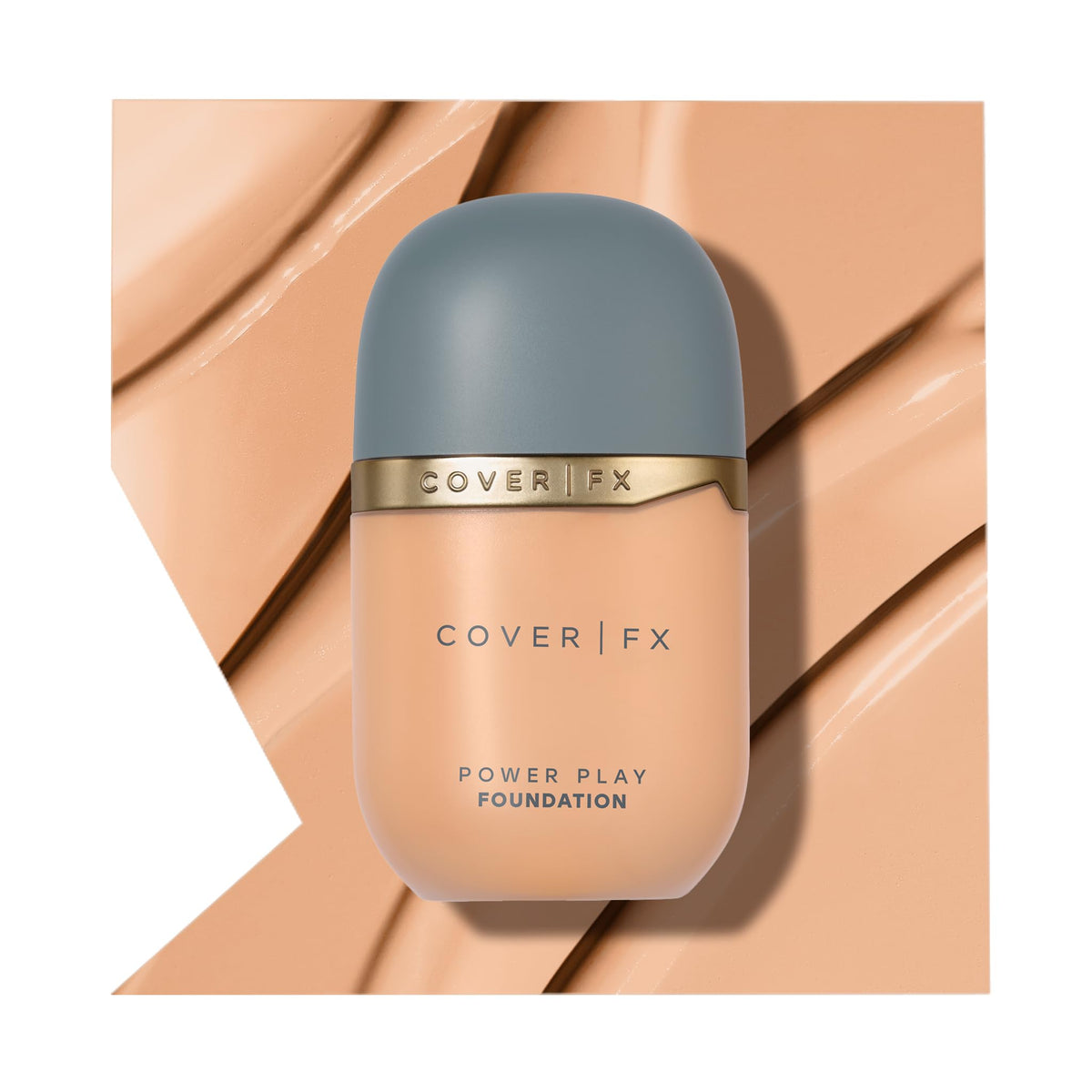 Cover Fx Power Play Foundation M1 - Buildable, Waterproof, Natural Matte Finish, 1 Fl Oz